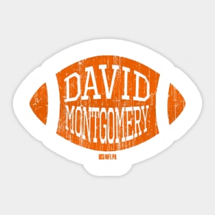 David Montgomery Chicago Football Sticker